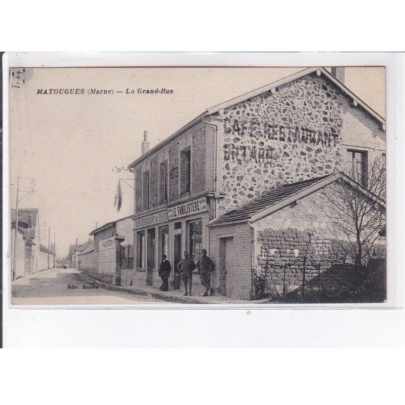 MATOUGUES: la grand-rue, familistere - très bon état