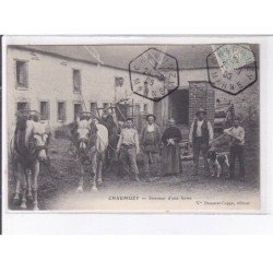 CHAUMUZY: intérieur d'une ferme - état