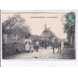 LALANDES-en-SON: vue descendante - très bon état