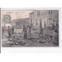 GONDREVILLE: vue de la place - très bon état
