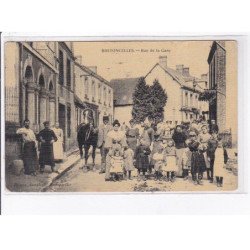 BRETONCELLES: rue de la gare - état