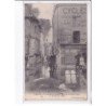 CHINON: crue de la vienne, rue du grenier a sel, février 1904 - très bon état