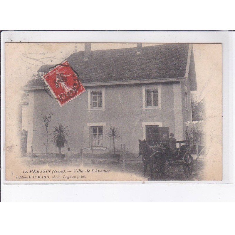 PRESSIN: villa de l'avenue - très bon état