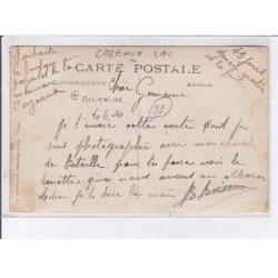 CAZEAUX-LAC: militaire, cheval - état