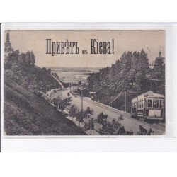 UKRAINE: KIEV: descente alexandrovsky, funiculaire - état