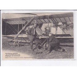 SAVIGNY: souvenir de meeting de l'aviateur guillaux, réglage de tendeurs, aviation - très bon état
