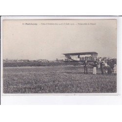 PONT-LEVOY: fêtes d'aviation des 14 et 15 août préparatifs de départ, aviation - très bon état