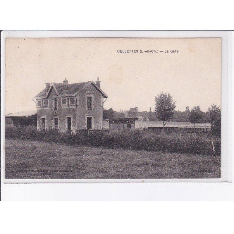 CELLETTES: la gare - très bon état