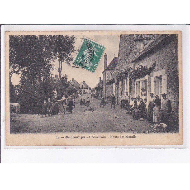 OUCHAMPS: l'abreuvoir, route des montils - très bon état