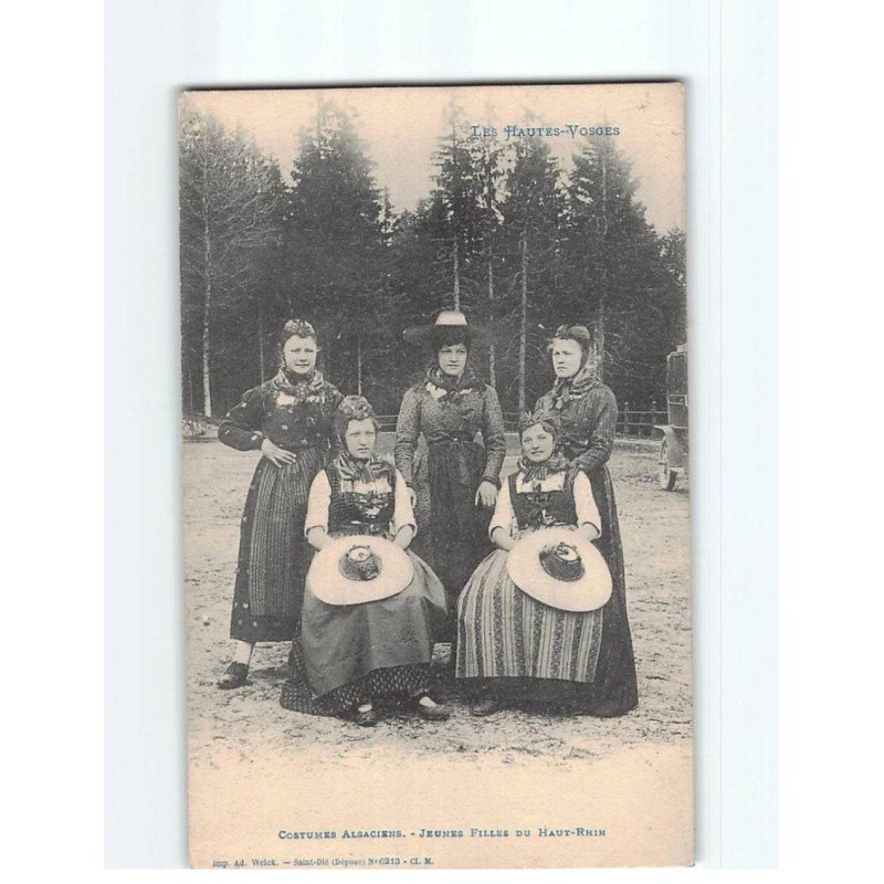 Jeunes filles du Haut-Rhin - très bon état Jeunes filles du Haut-Rhin - très bon état