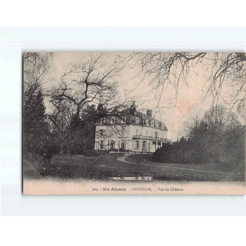 SENTHEIM : Vue du Château - très bon état SENTHEIM : Vue du Château - très bon état