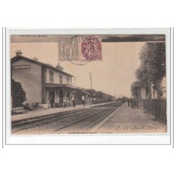 CORBEIL DU GATINAIS - La gare - Impression décallée - très bon état