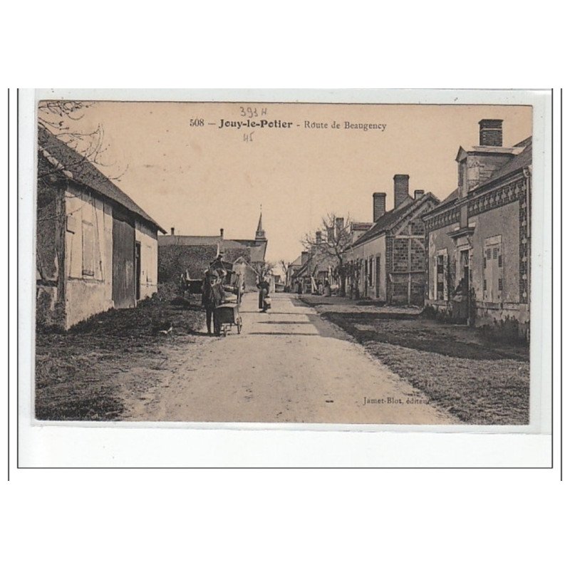 JOUY LE POTIER - Route de Beaugency - très bon état