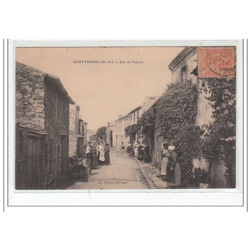 SAINT CRESPIN - Rue de Clisson - très bon état
