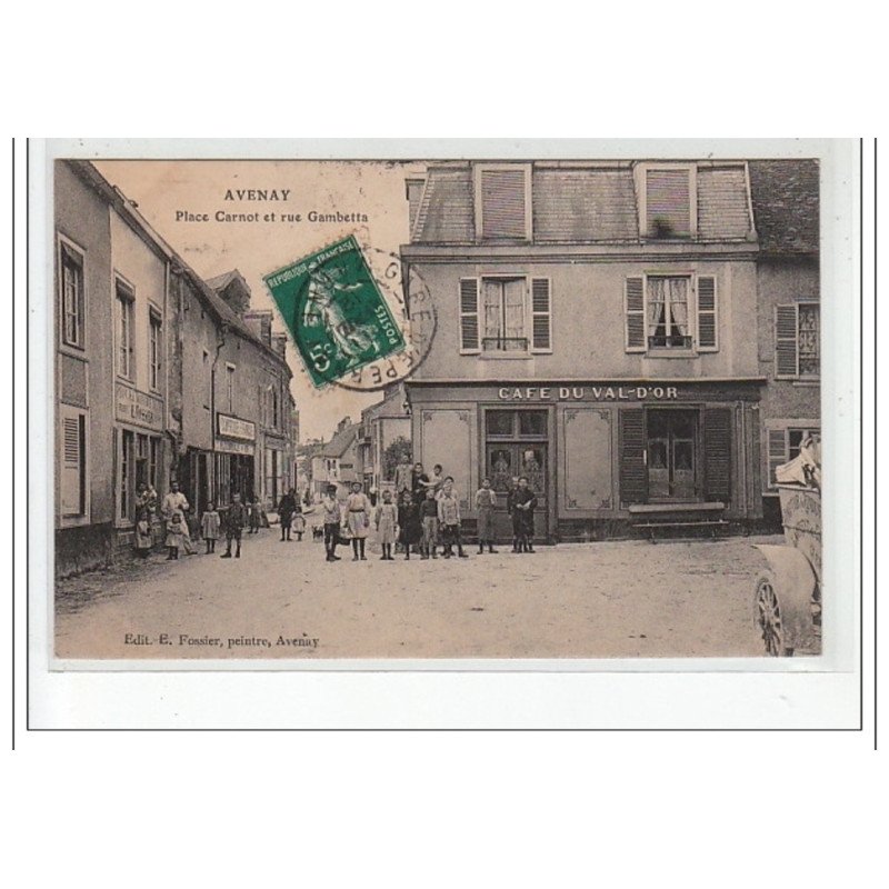 AVENAY - Place Carnot et rue Gambetta - très bon état