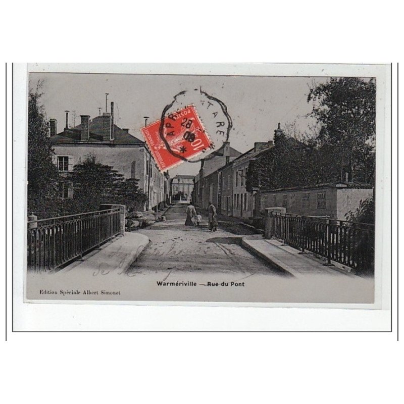 WARMERIVILLE - Rue du Pont - très bon état