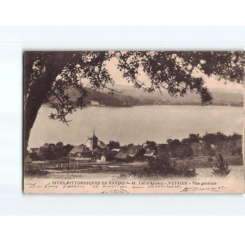 VEYRIER : Lac d'Annecy, Vue générale - très bon état