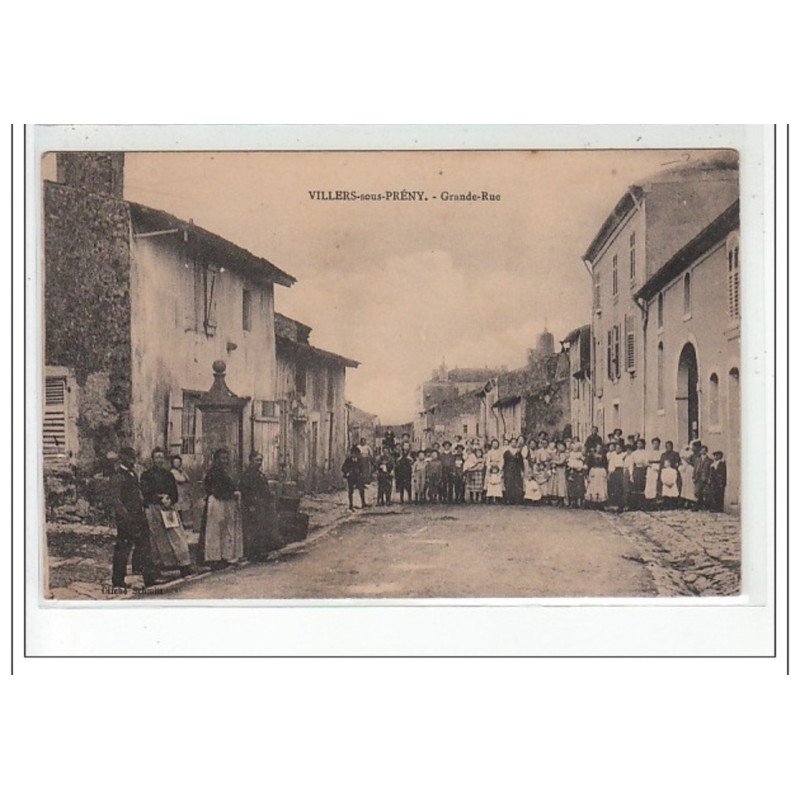 VILLERS SOUS PRENY - Grande Rue - état