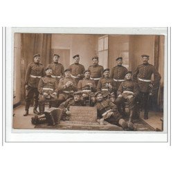 SARREBOURG (?) - CARTE PHOTO - MILITAIRES - très bon état