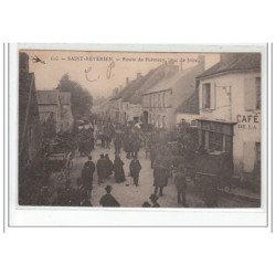 SAINT REVERIEN - Route de Prémery, jour de foire - très bon état