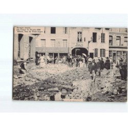 ELBEUF : Rue du Thuit-Anger, ravage causés par l'Orage de Juin 1908 - état