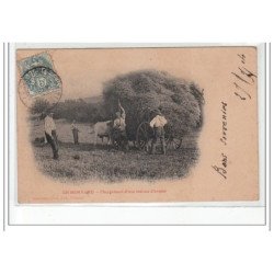 EN MORVAN - Chargement d'une voiture d'avoine - très bon état