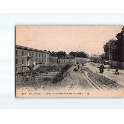 LE HAVRE : Le fort de Tourneville et la rue de l'Abbaye - état