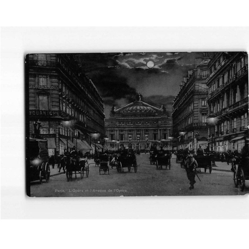 PARIS : L'Opéra et l'Avenue de l'Opéra - état