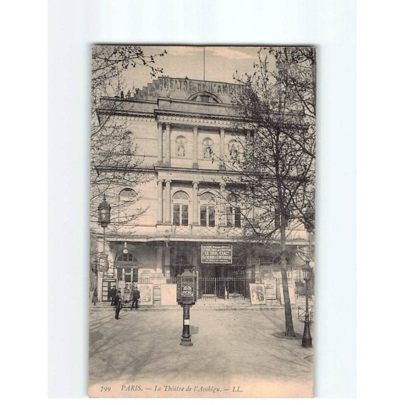 PARIS : Le Théâtre de l'Ambigu - état