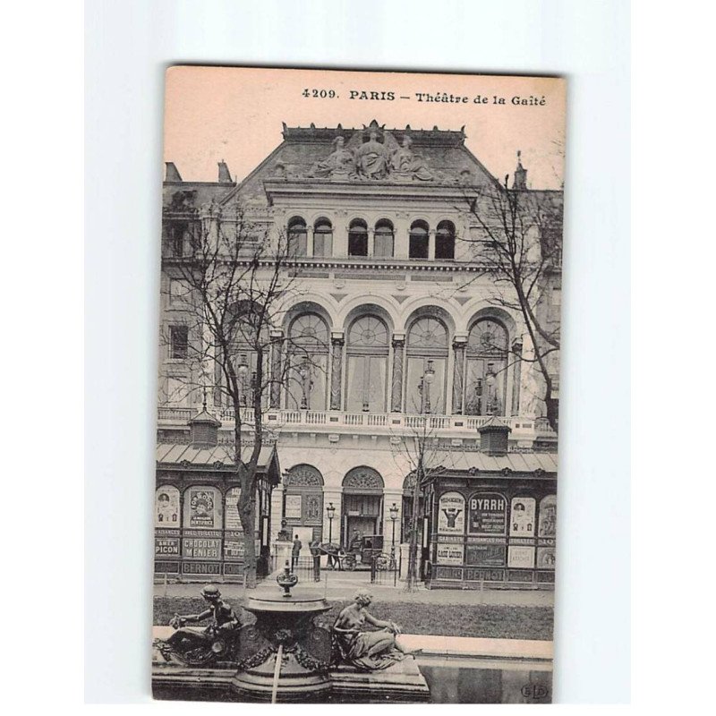 PARIS : Théâtre de la Gaïté - très bon état