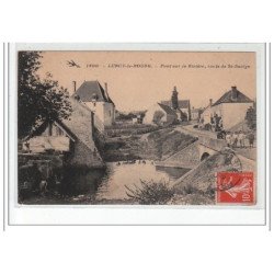 LURCY LE BOURG - Pont sur la rivière, route de Saint Saulge - très bon état
