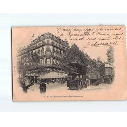 PARIS : Le Boulevard Saint-Denis et Strasbourg - état