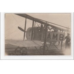 NICE : carte photo de l'aviateur MAICON (aviation) - très bon état