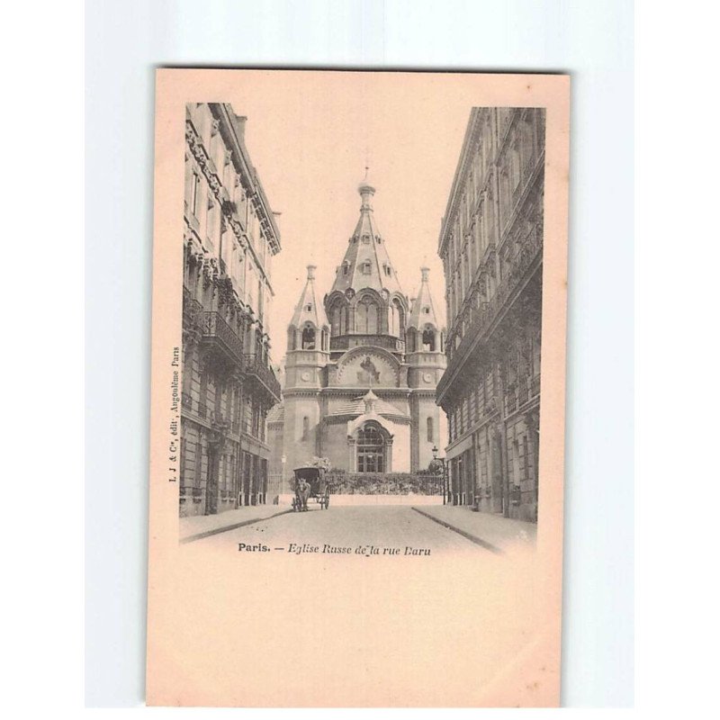 PARIS : Eglise Russe de la rue Daru - très bon état