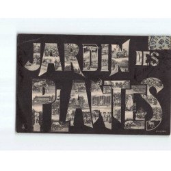 PARIS : Jardin des Plantes, Carte Souvenir - état