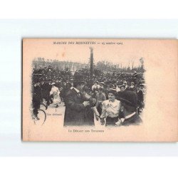 PARIS : Marche des Midinettes, 25 Octobre 1903, Le départ des Tuileries - très bon état