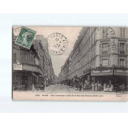 PARIS : Rue Lemercier, prise de la rue des Moines - état