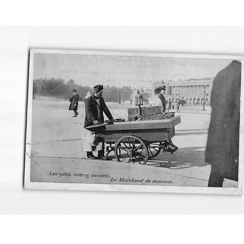 PARIS : Les Petits Métiers, le marchand de marrons - état PARIS : Les Petits Métiers, le marchand de marrons - état