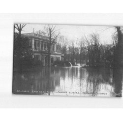 PARIS : Après les Inondations de 1910, Les Champs-Elysées, Restaurant Ledoyen - très bon état