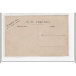 EVREUX : carte photo d'un char pendant la fête vers 1910 - très bon état