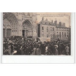 NANTES - Les Pères Prémontrés revenant du tribunal (4 mai 1903) - très bon état
