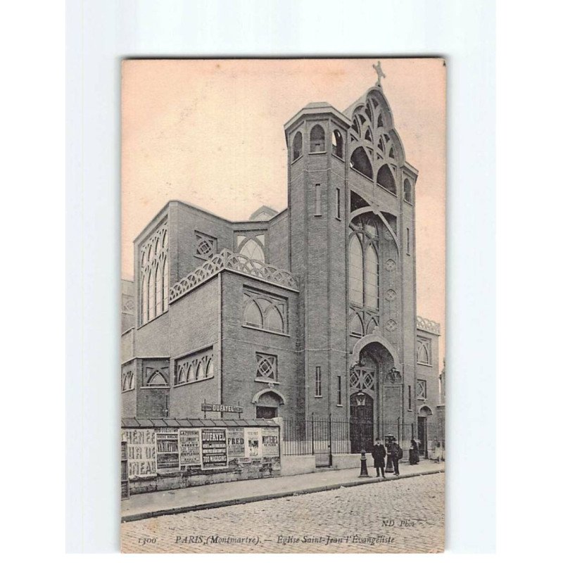 PARIS : Eglise Saint -Jean l'Evangéliste - très bon état