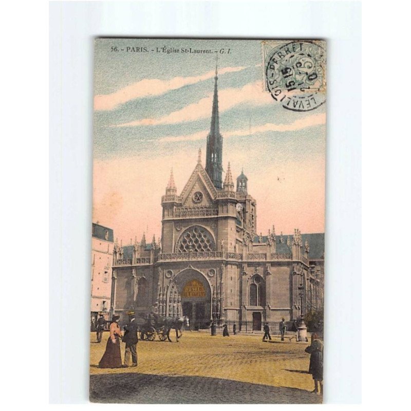 PARIS : L'Eglise Saint-Laurent - très bon état