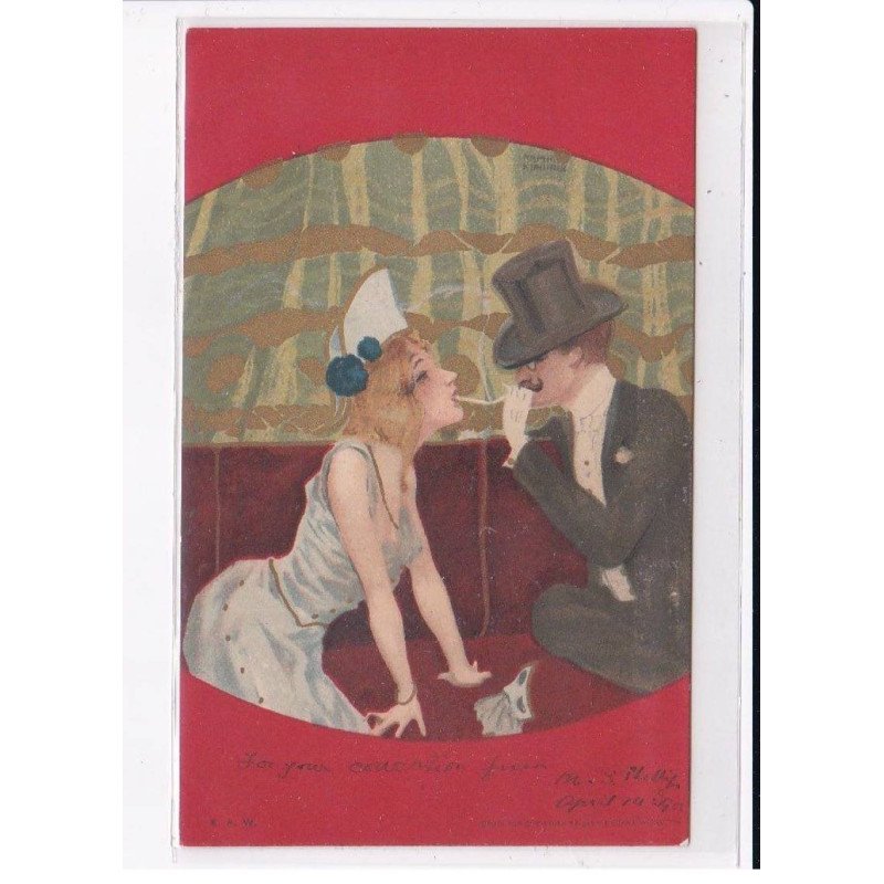 KIRCHNER Raphael : "couples between red borders" D22 - bon état