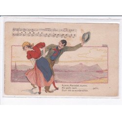 KIRCHNER Raphael : "music postcard" B8 - bon état
