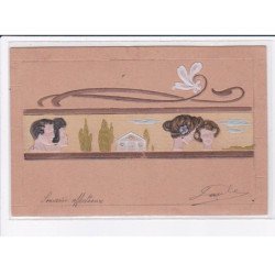 KIRCHNER Raphael : "small greek heads" J3 (gaufrée) -  bon état