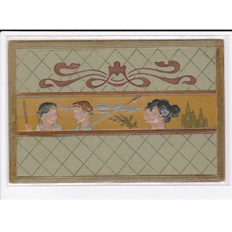 KIRCHNER Raphael : "small greek heads" J3 (gaufrée) - bon état