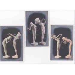 KIRCHNER Raphael : série de 6 cartes postales en couleur "Farfadets" - très bon état