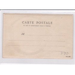 ILLUSTRATEURS Art Nouveau : carte sur soie - très bon état