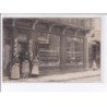 FRANCE: carte photo à localiser : magasin paillard perrin, fabrique de sabots - état